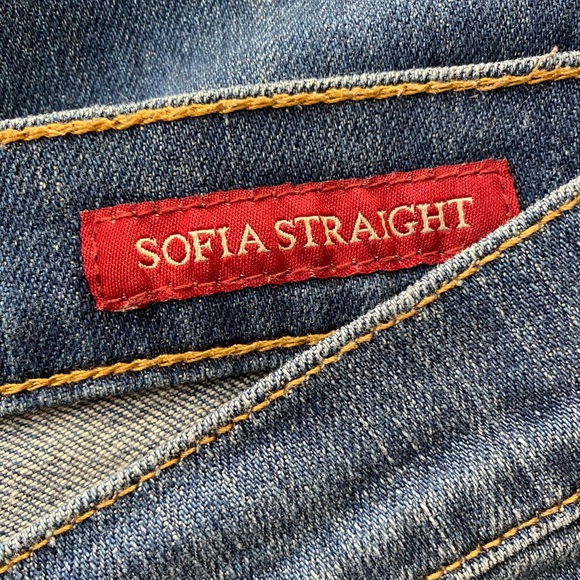 Lucky Brand Jeans Straight Leg Denim Jean Size 6 / 28 with 31.5” Inseam - Picture 7 of 9